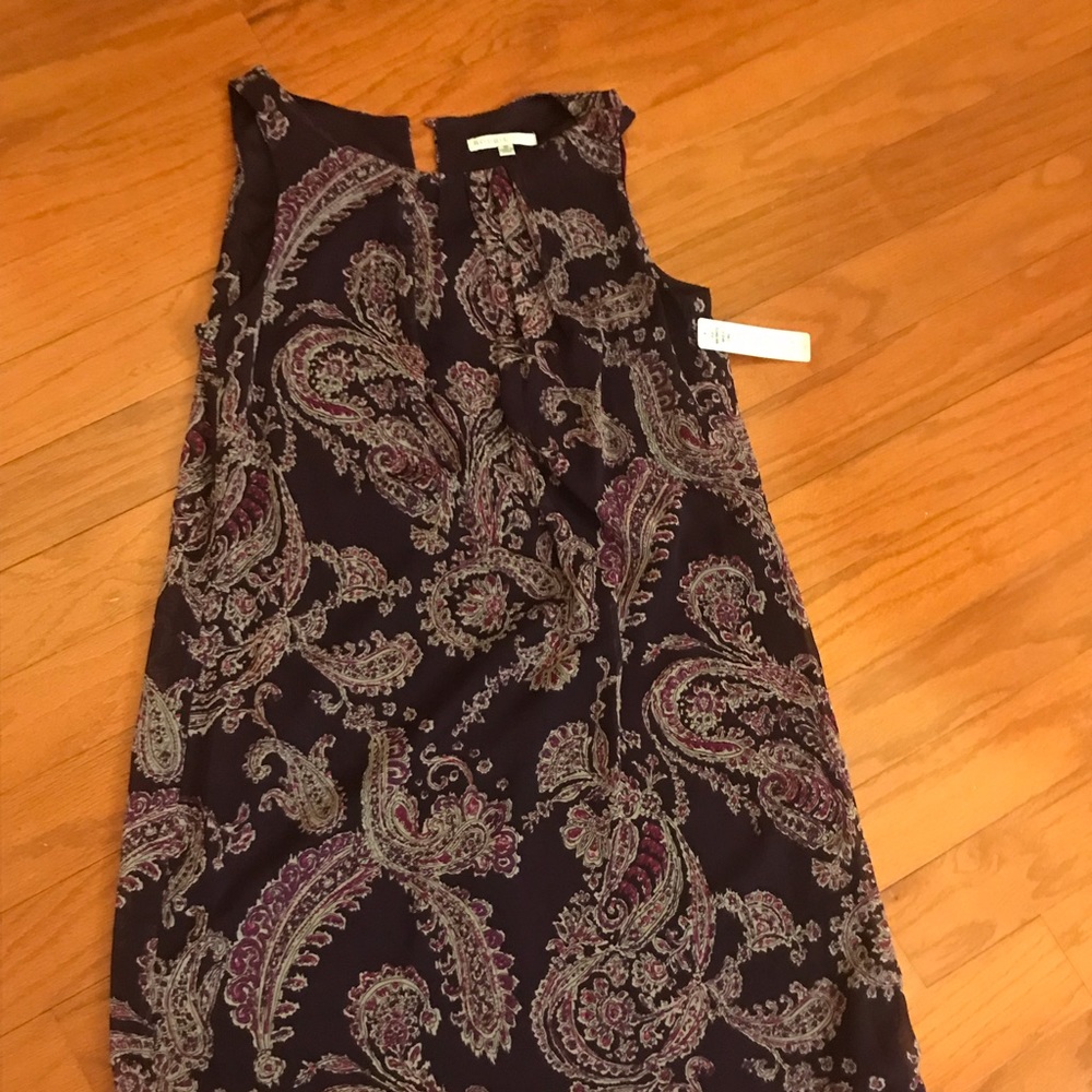 Women dress purple floral. Size 10